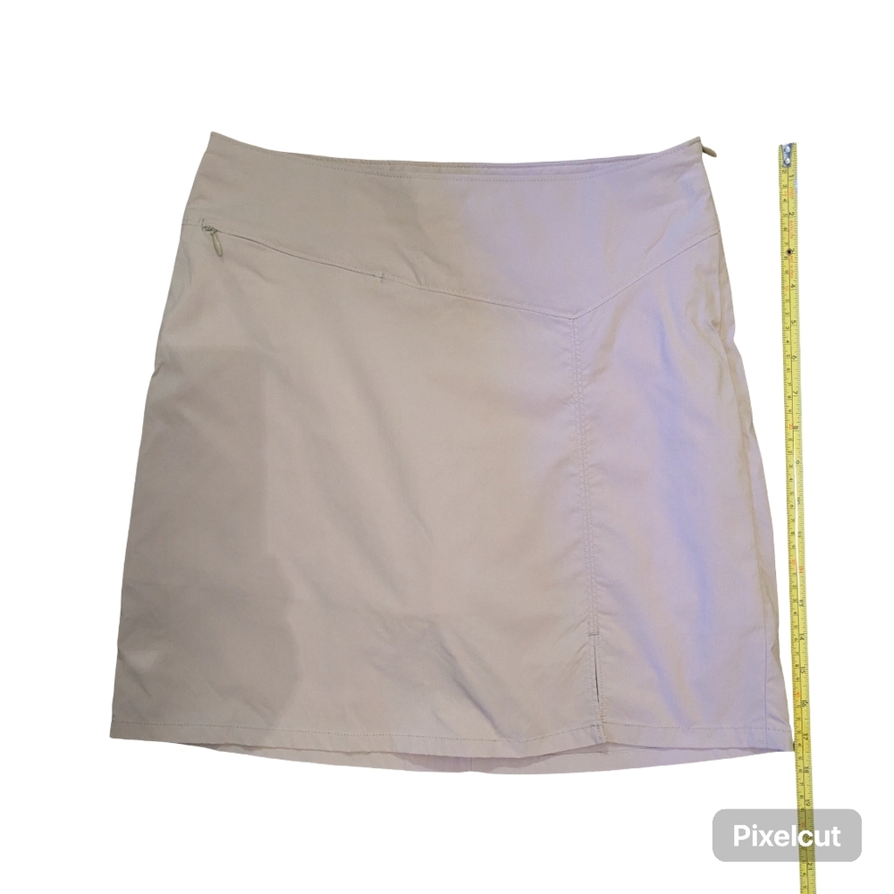 Patagonia Skort Tennis Golf Tan Khaki 4